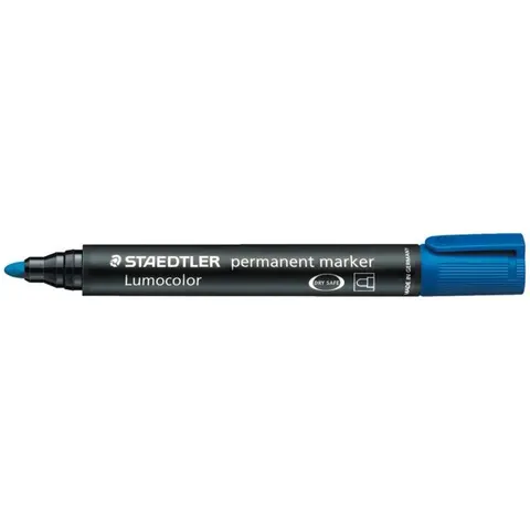 Viltstift Staedtler 352 rond blauw – afbeelding 3