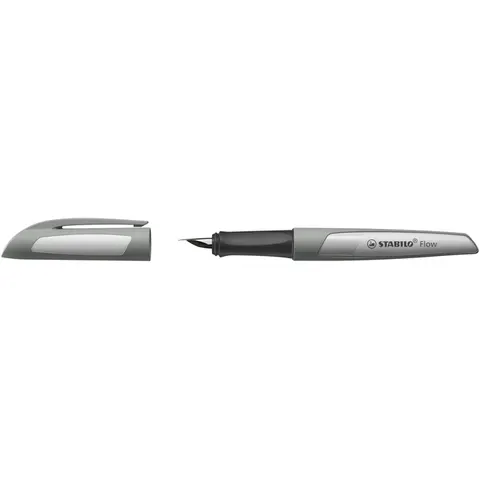 Vulpen STABILO Flow medium grijs – afbeelding 3