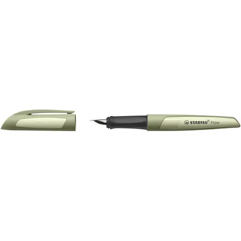 Vulpen STABILO Flow medium khaki – afbeelding 3