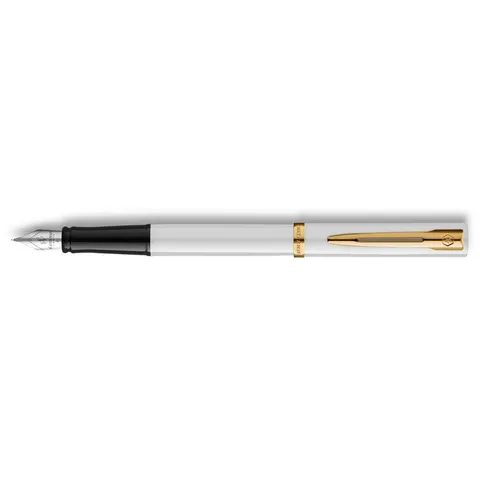 Vulpen Waterman Allure Impression white GT medium – afbeelding 3