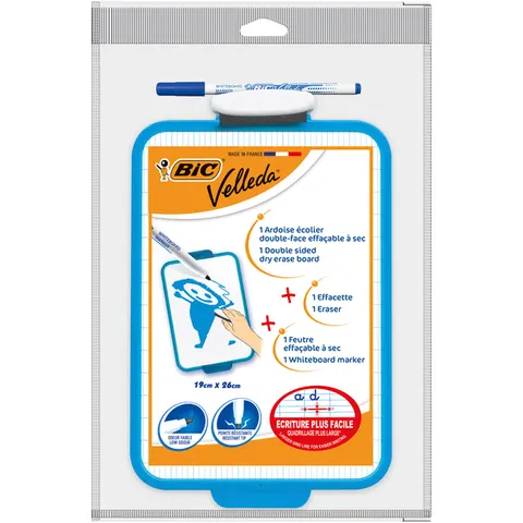BIC Velleda Whiteboard - 19 x 26 cm – afbeelding 3