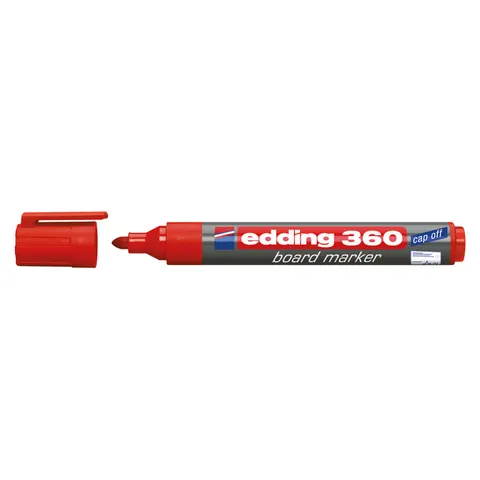 Whiteboard marker Edding 360-004 Rood – afbeelding 3