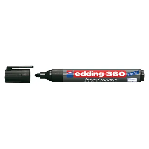 Edding witbordstiften e-360 zwart – afbeelding 3