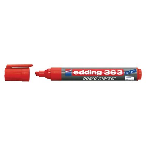 Edding witbordstiften e-363 rood – afbeelding 3