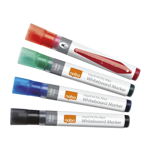 Nobo Liquid Ink Markers - 4x – afbeelding 3