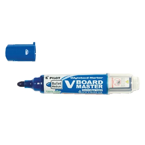 Whiteboardmarker Pilot Boardmaster Rond Blauw – afbeelding 3