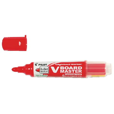 Whiteboardmarker PILOT Begreen rond medium rood – afbeelding 3