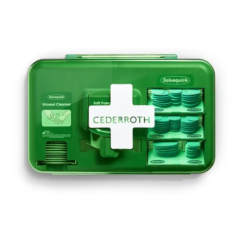 Wond dispenser Cederroth - Salvequick blauw – afbeelding 3