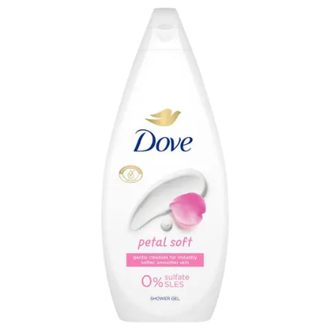 Dove Petal Soft Douchegel – 720 ml – afbeelding 3