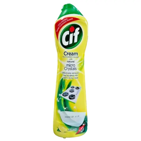 Cif Cream Lemon Multi-Surface Cleaner - 660 ml – afbeelding 2