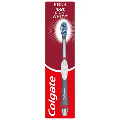 Colgate 360° Max White Medium Tandenborstel – afbeelding 3