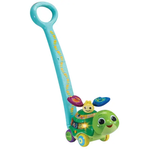 VTech 2-in-1 Push & Explore Turtle Toy – afbeelding 3