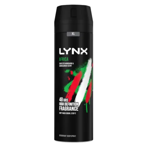 Lynx Afrika Lichaamsspray - 200ml – afbeelding 3