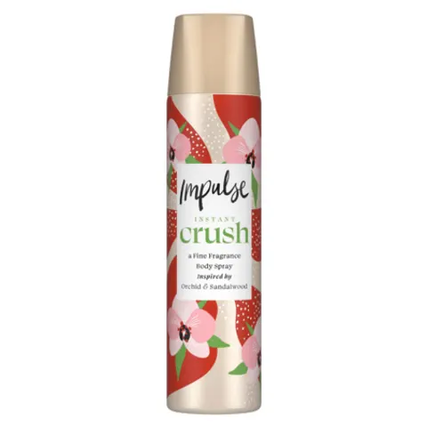 Impulse Instant Crush Orchidee & Sandelhout Lichaamsspray - 75ml – afbeelding 2