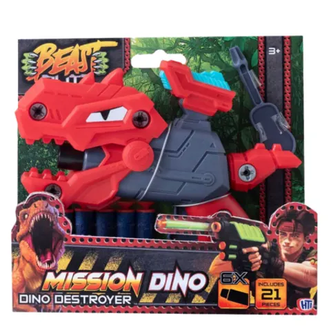 Beast Blitz Dino Destroyer Dart Gun Assorted – afbeelding 3