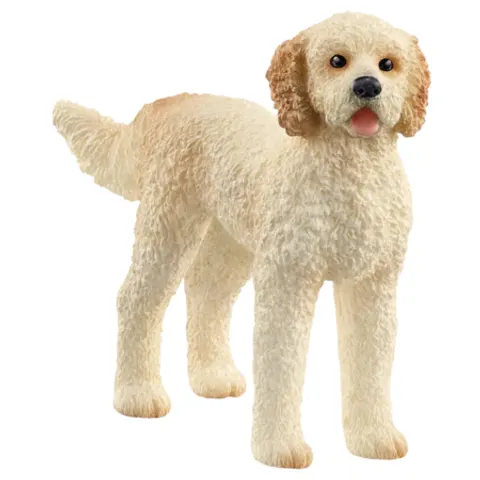 Schleich Goldendoodle Dog Figure – afbeelding 3