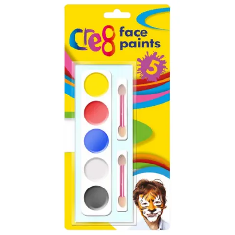 Cre8 Face Paints Palette – afbeelding 2