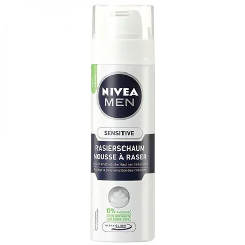 Nivea Sensitive Scheerschuim - 200 ml – afbeelding 2
