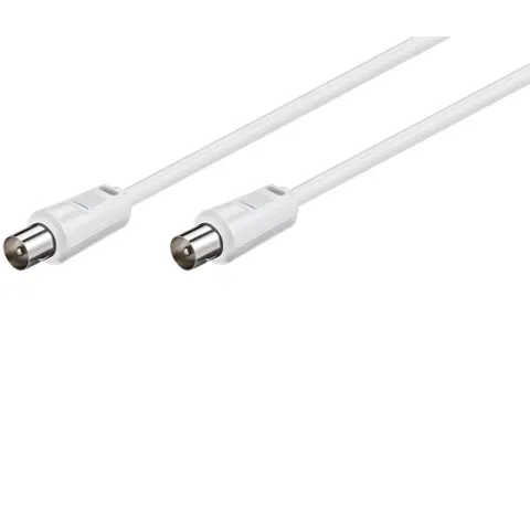 Goobay Witte Antennekabel - 1 5 meter – afbeelding 2