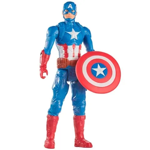 Marvel Captain America Titan Heldenfiguur - 30 cm – afbeelding 3