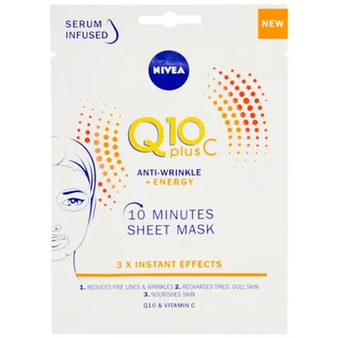Nivea Q10 Plus C Gezichtsmasker – afbeelding 3