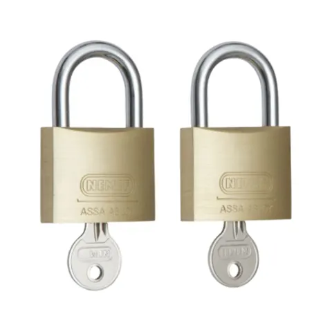 Nemef hangslot - 2 stuks – afbeelding 3