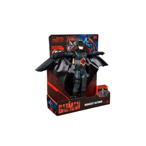 DC Vleugelsuit Batman Figuur - 30cm – afbeelding 3