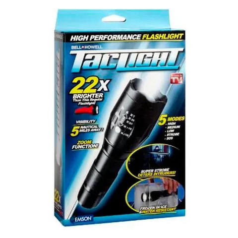TACLIGHT LED Zoom Zaklamp – afbeelding 2