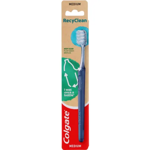 Colgate Recyclean Tandenborstel - Medium – afbeelding 2