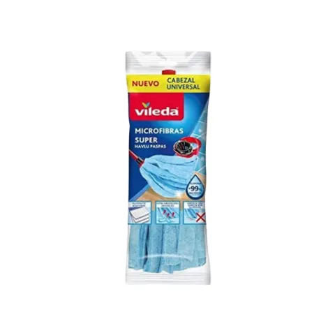 Vileda microvezel vloermop blauw – afbeelding 2