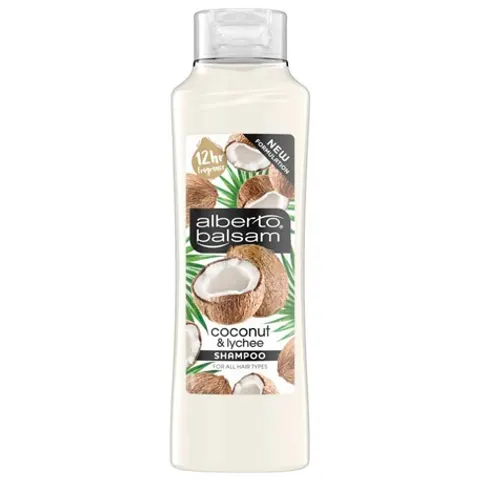 Alberto Balsem Kokos & Lychee Shampoo - 350ml – afbeelding 2