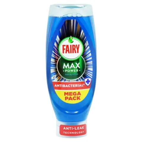 Fairy Max Power Anti-Bacterial Eucalyptus Afwasmiddel – 730ml – afbeelding 2