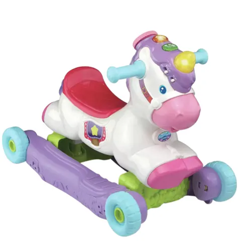 VTech Rock & Ride Unicorn Speelgoed – afbeelding 2