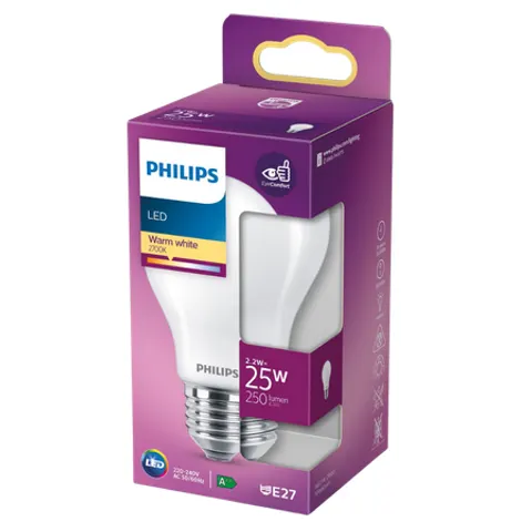 Philips Warm White LED-lamp E27 – 25 W – 763237 – afbeelding 3