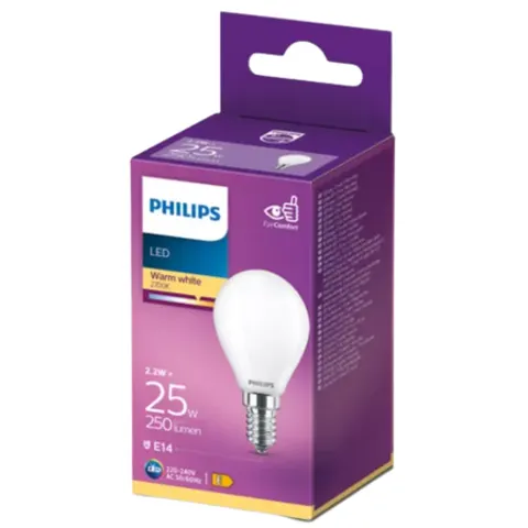 Philips Warm White LED-lamp E14 – 25 W – afbeelding 2