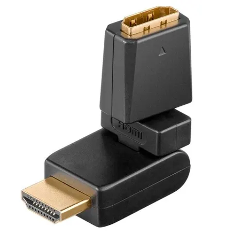 Goobay HDMI Flexibele Adapter - Zwart – afbeelding 3