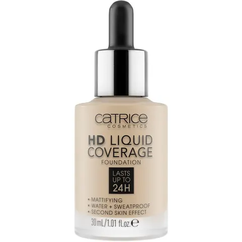 Catrice HD Liquid Coverage Foundation 030 Sand Beige – Medium 30 – Bild 2