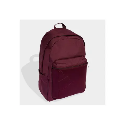 Rucksack ADIDAS PERFORMANCE "ESSENTIALS EMBOSSED LOGO", rot (maroon), Rucksäcke, Obermaterial: 100% Polyester, Rucksack, für Fitness und Freizeit, mit mehreren – Bild 2
