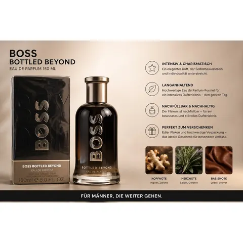 100ml Hugo Boss Bottled Beyond Eau de Parfum – Bild 3
