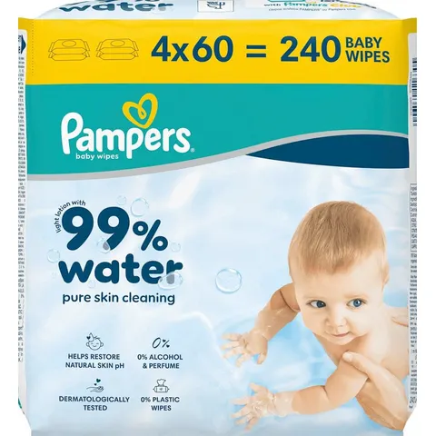 Pampers Feuchttücher 99% water – Bild 3