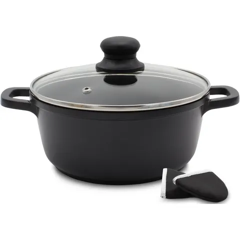 Aluguss Topf – schwarz – 045203 – Bild 2
