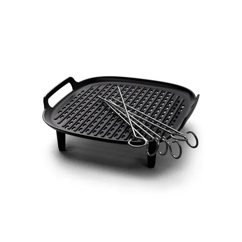 Philips HD9959/00; Grill-Set – Schwarz – Bild 2