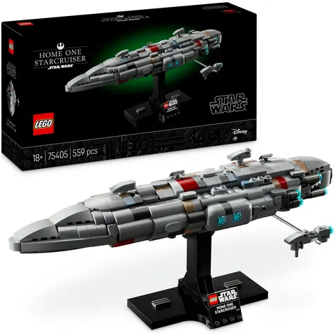 LEGO Star Wars Home One Starcruiser 75405 – Mehrfarbig – Bild 4