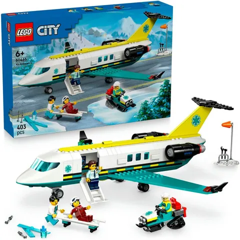 60465 LEGO® CITY Notfallrettungsflugzeug – Bild 3