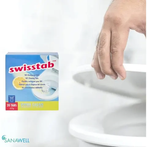 WC-Tabs, 300 g – weiss – Bild 2