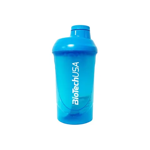 BiotechUSA Shaker Blau 600ml – Bild 2