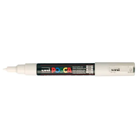 POSCA Pigmentmarker PC-1MC, weiß – Bild 2