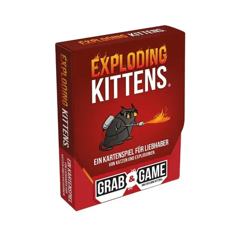 Asmodee GmbH Exploding Kittens Grab & Game – Bild 2