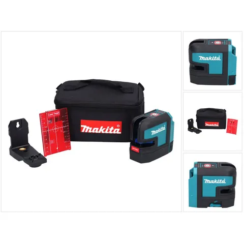 Makita Akku-Kreuzlinienlaser mit rotem Laser 12V max., 25 m – Bild 2
