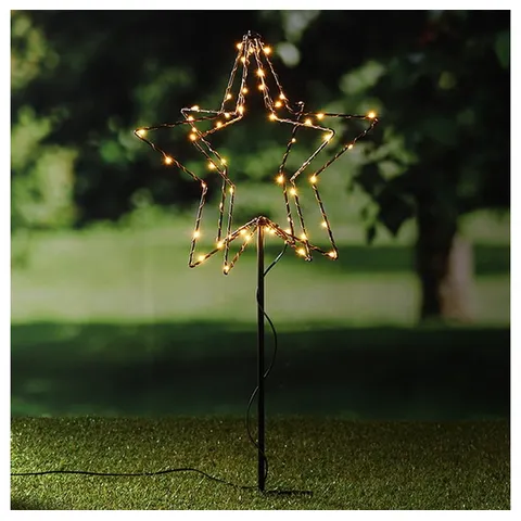 LED-Gartenstecker 3D – schwarz – Bild 2